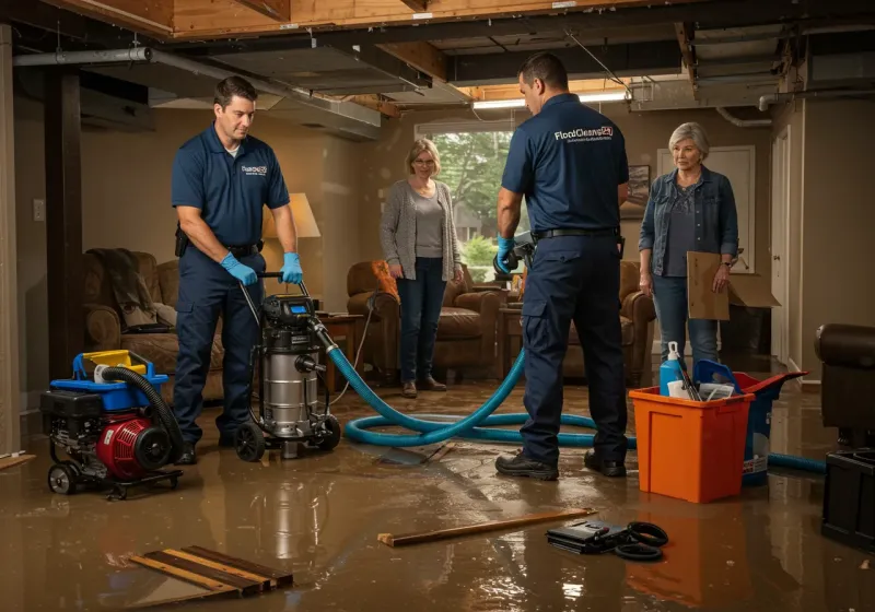 Basement Water Extraction and Removal Techniques process in Chowan County, NC